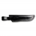 Finnish type leather scabbard, size No. 4 (open without a fixing strap)