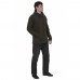 Fleece sweatshirt Stich Profi with zip hood