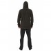 Fleece sweatshirt Stich Profi with zip hood