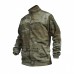 Fleece sweatshirt Stich Profi with overlays and stand-up collar