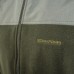 Fleece sweatshirt Stich Profi with overlays and stand-up collar