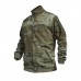 Fleece sweatshirt Stich Profi with overlays and stand-up collar