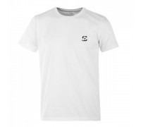 T-shirt white with print "STICH PROFI"