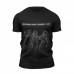 T-shirt black with print