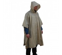 Raincoat Poncho Rip-Stop beige
