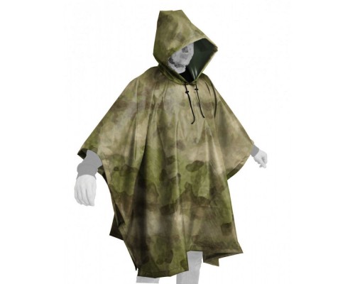 Raincoat Poncho Rip-Stop Moss