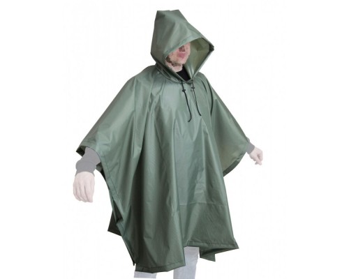 Raincoat Poncho Rip-Stop Olive
