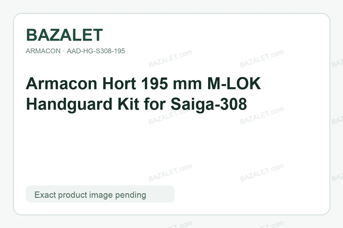 Armacon Hort 195 mm M-LOK Handguard Kit for Saiga-308