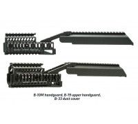 Zenitco B?33 Â— a milled aluminum AK receiver cover with an integrated 170 mm Picatinny rail. Lightweight, durable, and precise, it maintains zero after removal/reinstallation, compatible with all AK models, ideal for quick optics mounting and tactical us