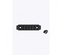 M-Lok Picatinny Rail 7 Slots Black by Armacon