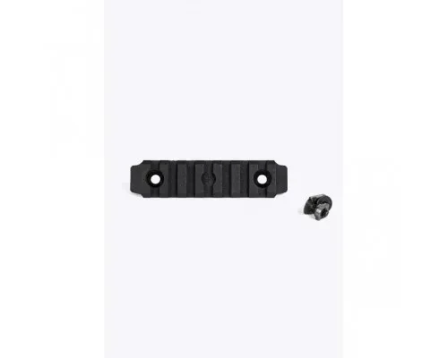 M-Lok Picatinny Rail 7 Slots Glass-Filled Polyamide Black by Armacon