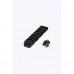 M-Lok Picatinny Rail 7 Slots Black by Armacon
