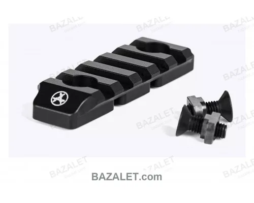 Armacon ARM-280 M-LOK 5-Slot Picatinny Rail — Black