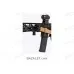 Armacon ARM-303 M-LOK 4-Slot Picatinny Rail with QD Socket — Black