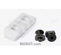 M-Lok Picatinny Rail 3 Slots, Glass-Filled Polyamide, Blizzard by Armacon