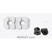 M-Lok Picatinny Rail 3 Slots, Glass-Filled Polyamide, Blizzard by Armacon