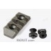 M-Lok Picatinny Rail 3 Slots, Glass-Filled Polyamide, ODG (Olive Drab Green) by Armacon