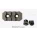 M-Lok Picatinny Rail 3 Slots, Glass-Filled Polyamide, ODG (Olive Drab Green) by Armacon