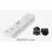 M-Lok Picatinny Rail 5 Slots, Glass-Filled Polyamide, Blizzard by Armacon