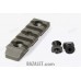 M-Lok Picatinny Rail 5 Slots Glass-Filled Polyamide ODG by Armacon