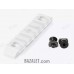 M-Lok Picatinny Rail 7 Slots Glass-Filled Polyamide Blizzard by Armacon