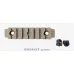 Armacon ARM-427 M-LOK 7-Slot Picatinny Rail — FDE