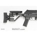 SAG Adjustable Stock with 5.5mm Adapter - CNC Aluminum, Tool-Free Adjustment