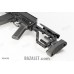 SAG Adjustable Stock with 5.5mm Adapter - CNC Aluminum, Tool-Free Adjustment
