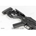 SAG Adjustable Stock with 5.5mm Adapter - CNC Aluminum, Tool-Free Adjustment