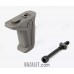 Vertical grip-stop M-Lok, glass-filled polyamide, DG (Dark Gray)