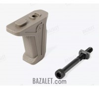Vertical grip-stop M-Lok, glass-filled polyamide, FDE (Flat Dark Earth)