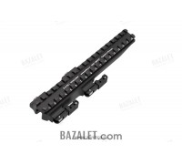Zenitco B-14 V2.1 Picatinny Rail Extension - QD Lever Mount (CNC Aluminum)