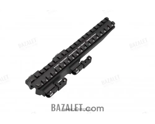 Zenitco B-14 V2.1 Picatinny Rail Extension - QD Lever Mount (CNC Aluminum)
