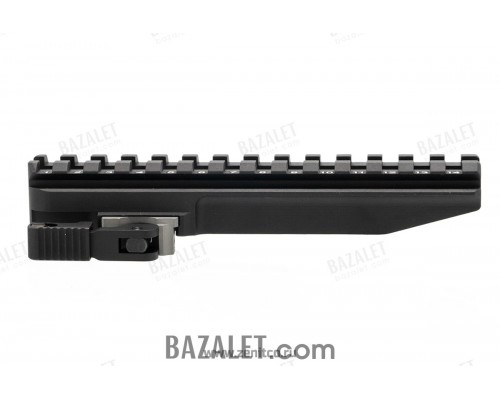 Zenitco B-14M Picatinny Rail Extension - QD Lever Mount (CNC Aluminum)