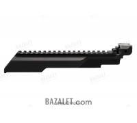 Zenitco B-33 AK-pattern Receiver Cover Rail - CNC Aluminum Picatinny Top Cover for AK-pattern