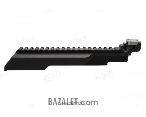 Zenitco B-33 AK-pattern Receiver Cover Rail - CNC Aluminum Picatinny Top Cover for AK-pattern