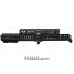 Zenitco Leader-S Handguard Kit - Reinforced CNC D16T Aluminum Modular Handguard System for AK-Pattern Carbines (Basis Rails on 4 Sides, Black)