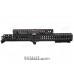 Zenitco Leader-S Handguard Kit - Reinforced CNC D16T Aluminum Modular Handguard System for AK-Pattern Carbines (Basis Rails on 4 Sides, Black)