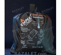 Expert-Tex Cape-Bag Transformer Poncho - 5 in 1, Fleece Lined