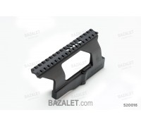 SAG Side-Rail ACOG Optic Mount - CNC Aluminum 1913 Mount (17-Slot)