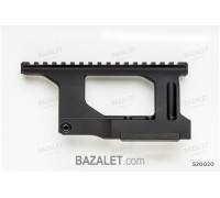 SAG High Side-Rail Marksman Optic Mount - CNC Aluminum 1913 Mount (20 MOA)