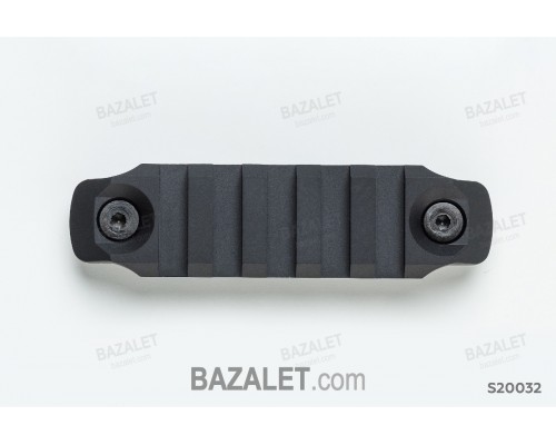 SAG M-LOK Picatinny Rail Section - 5-Slot 1913 CNC Aluminum