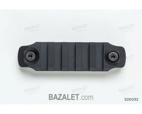 SAG M-LOK Picatinny Rail Section - 5-Slot 1913 CNC Aluminum