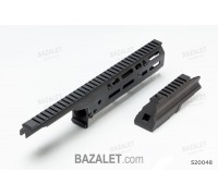 SAG MK3 SLIM Chassis - 4-Slot M-LOK, Full-Length Rail (No Rear Sight Cutout)
