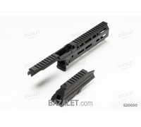 SAG MK3 SLIM Chassis - 4-Slot M-LOK with Rear Sight Cutout (CNC Aluminum)