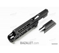 SAG MK3.1 MIL/LE Chassis with Rear Sight Cutout - CNC Aluminum Free-Float