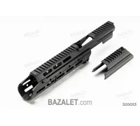 SAG MK3.1 MIL/LE Chassis with Rear Sight Cutout - CNC Aluminum Free-Float