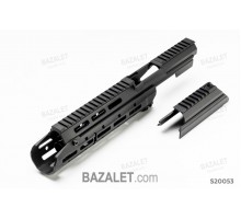 SAG MK3.1 MIL/LE Chassis with Rear Sight Cutout - CNC Aluminum Free-Float