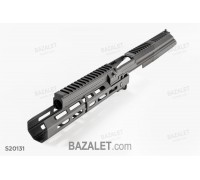 SAG MK4 Chassis - 5-Slot with Rear Sight Cutout (CNC Aluminum Free-Float)