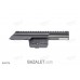 SAG Side-Rail QD Cover Optic Mount - CNC Aluminum 1913 (19-Slot, Low Profile)